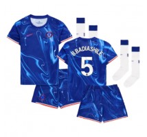 Chelsea Benoit Badiashile #5 Koszulka Podstawowa dzieci 2024-25 Krótki Rękaw (+ krótkie spodenki)
